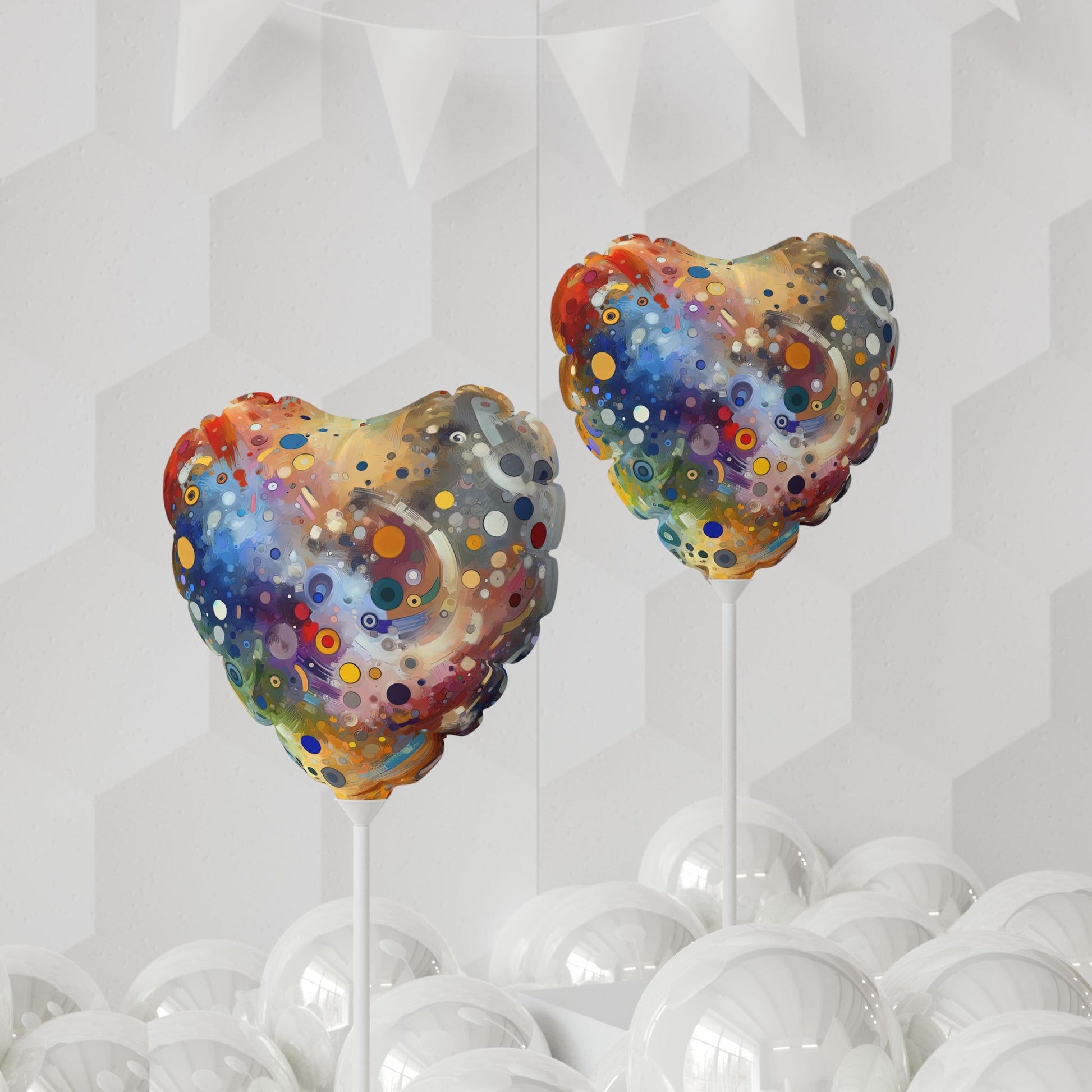 Humorous Unified Tachism Balloon (Round and Heart-shaped), 11" - ATUH.ART