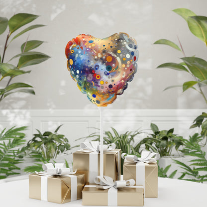 Humorous Unified Tachism Balloon (Round and Heart-shaped), 11" - ATUH.ART