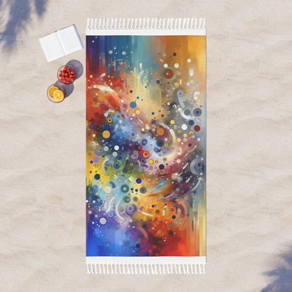 Humorous Unified Tachism Boho Beach Cloth - ATUH.ART