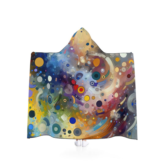 Humorous Unified Tachism Hooded Blanket - ATUH.ART