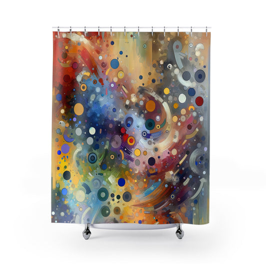 Humorous Unified Tachism Shower Curtains - ATUH.ART