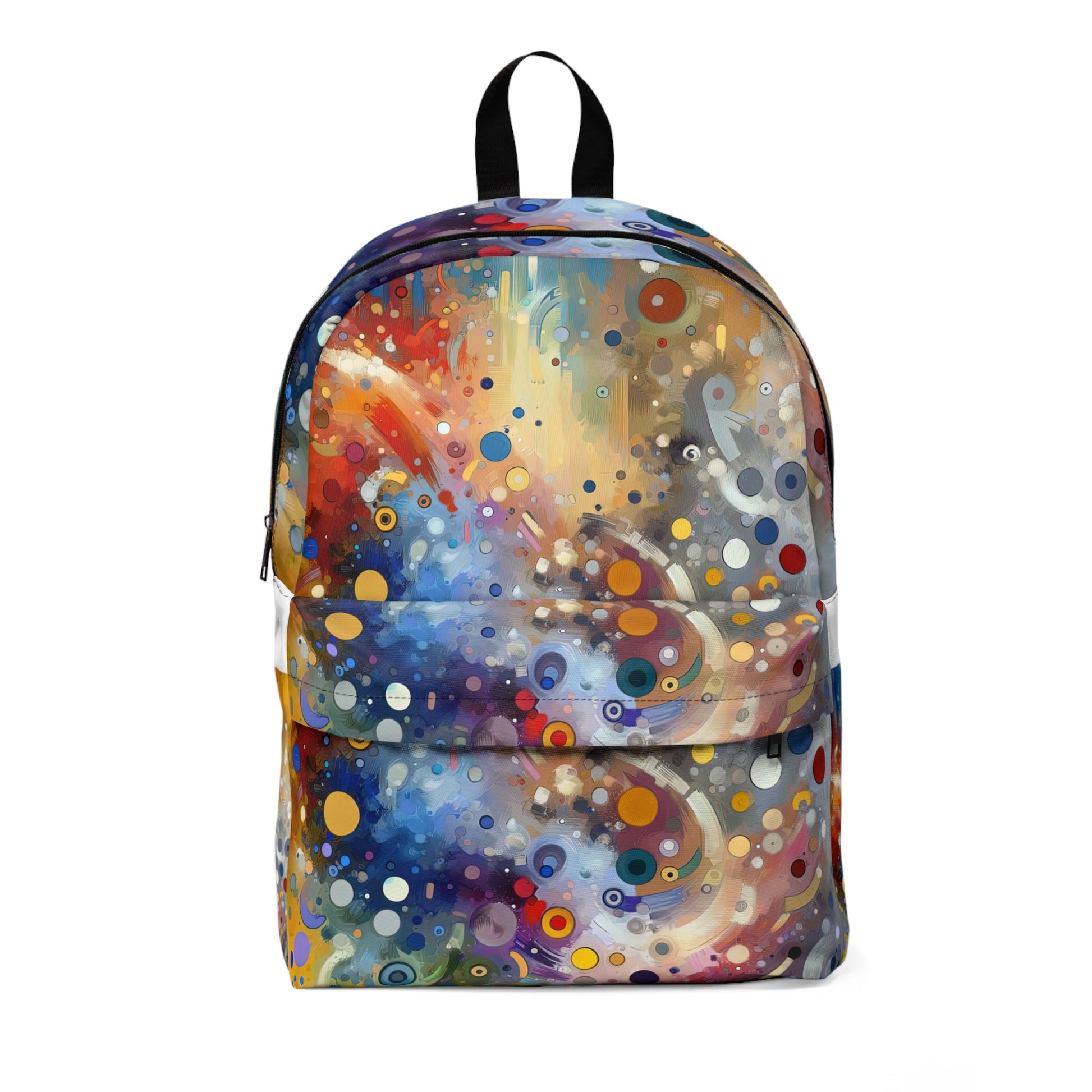 Humorous Unified Tachism Unisex Classic Backpack - ATUH.ART