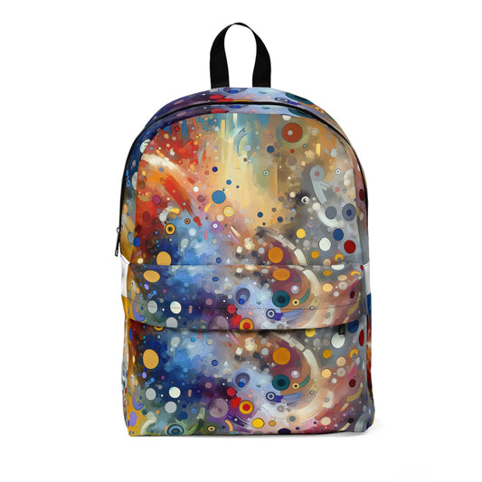 Humorous Unified Tachism Unisex Classic Backpack - ATUH.ART
