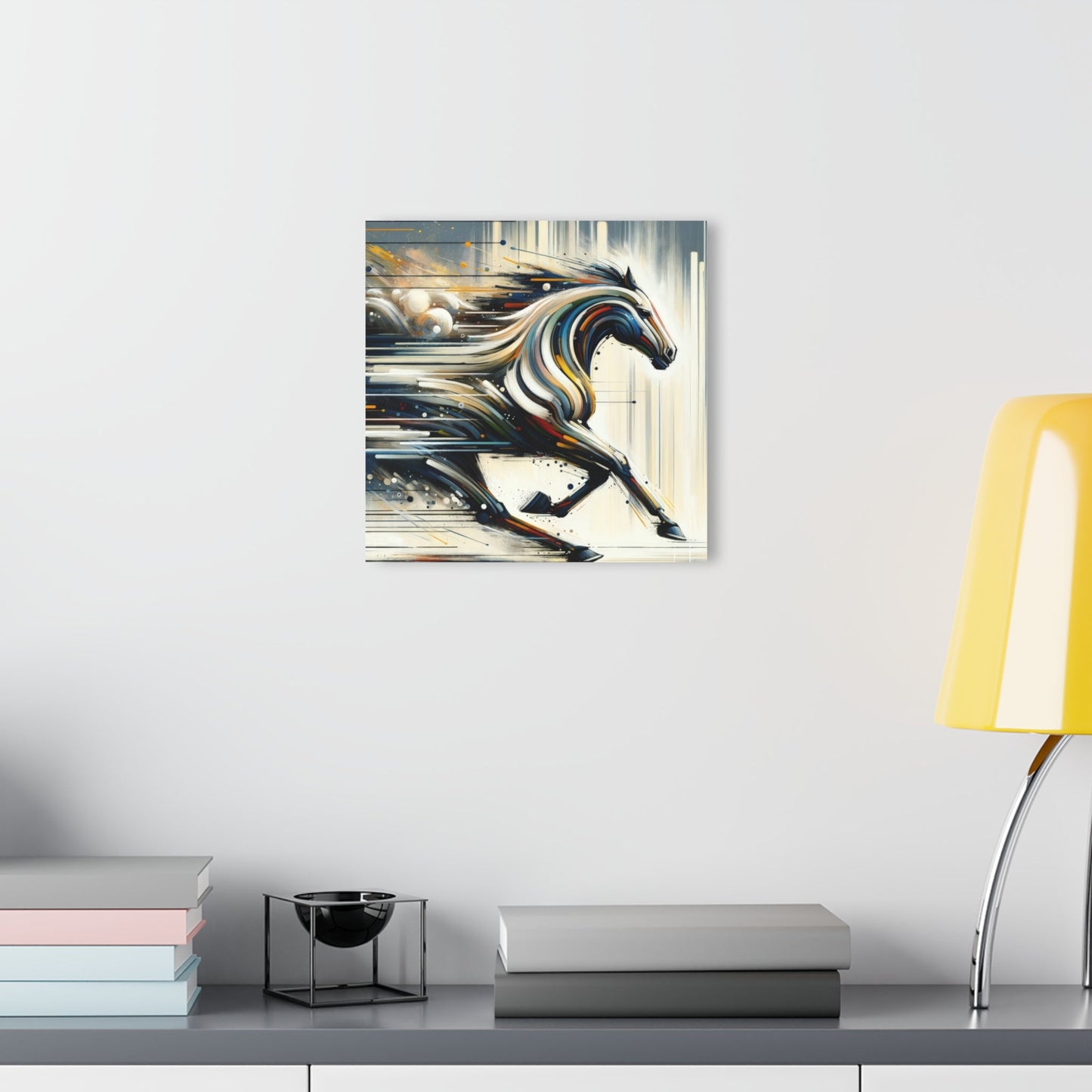 Hyperlinked Horsepower Gallop Acrylic Prints (French Cleat Hanging) - ATUH.ART
