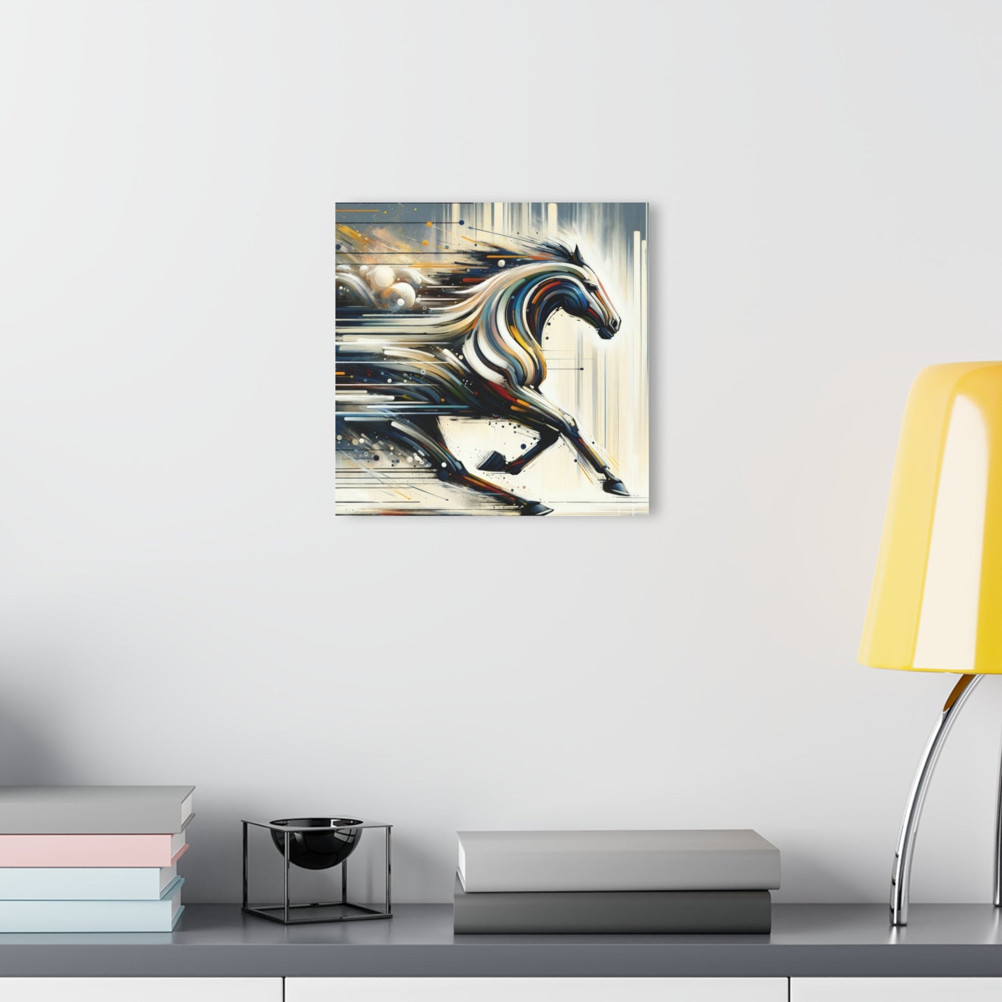 Hyperlinked Horsepower Gallop Acrylic Prints (French Cleat Hanging) - ATUH.ART