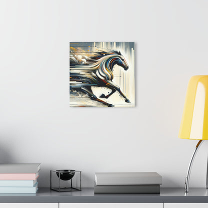 Hyperlinked Horsepower Gallop Acrylic Prints (French Cleat Hanging) - ATUH.ART