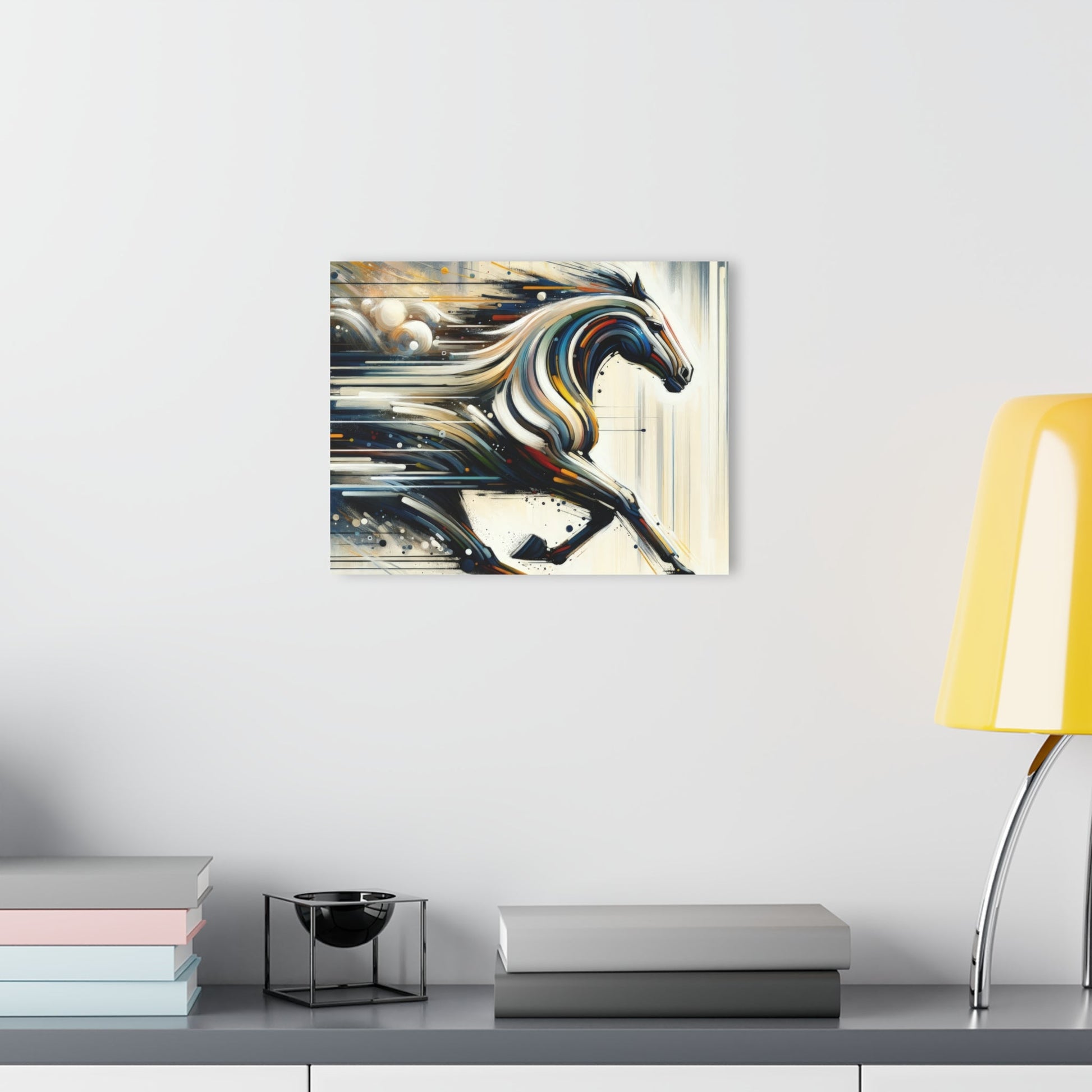 Hyperlinked Horsepower Gallop Acrylic Prints (French Cleat Hanging) - ATUH.ART