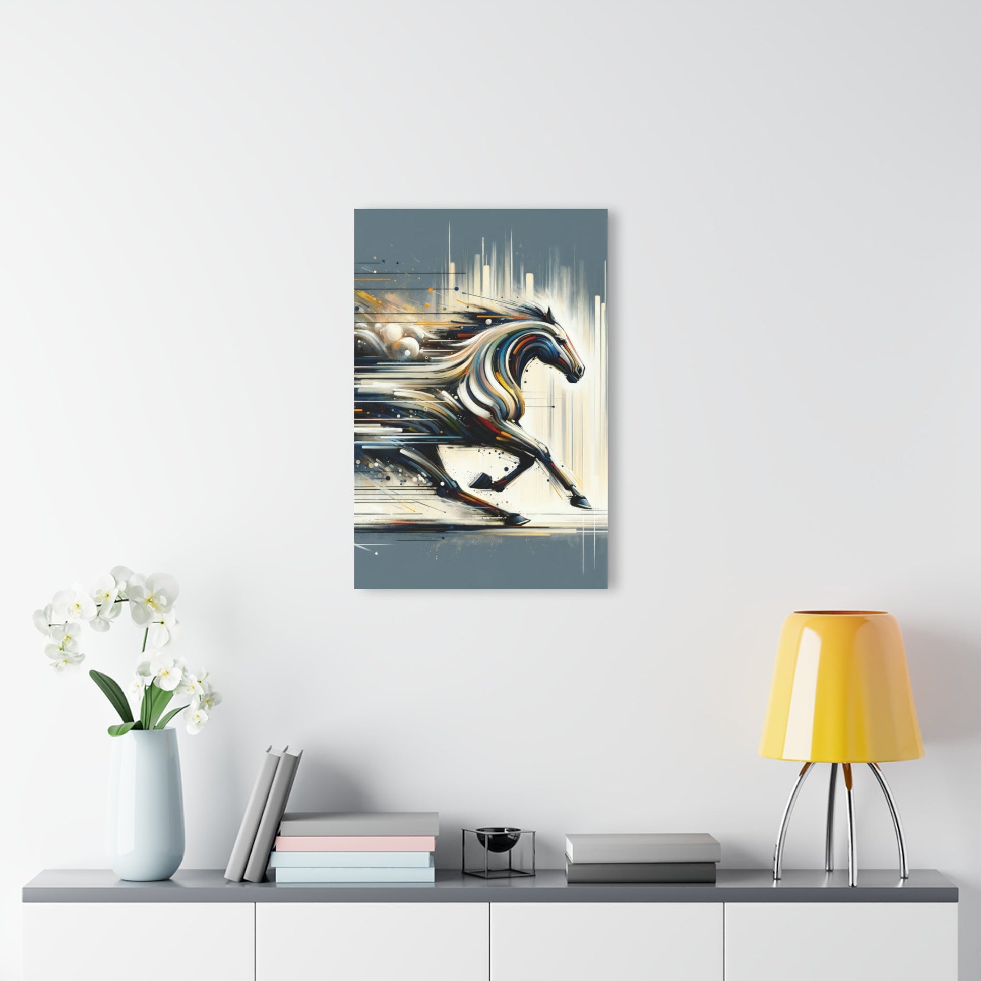 Hyperlinked Horsepower Gallop Acrylic Prints (French Cleat Hanging) - ATUH.ART