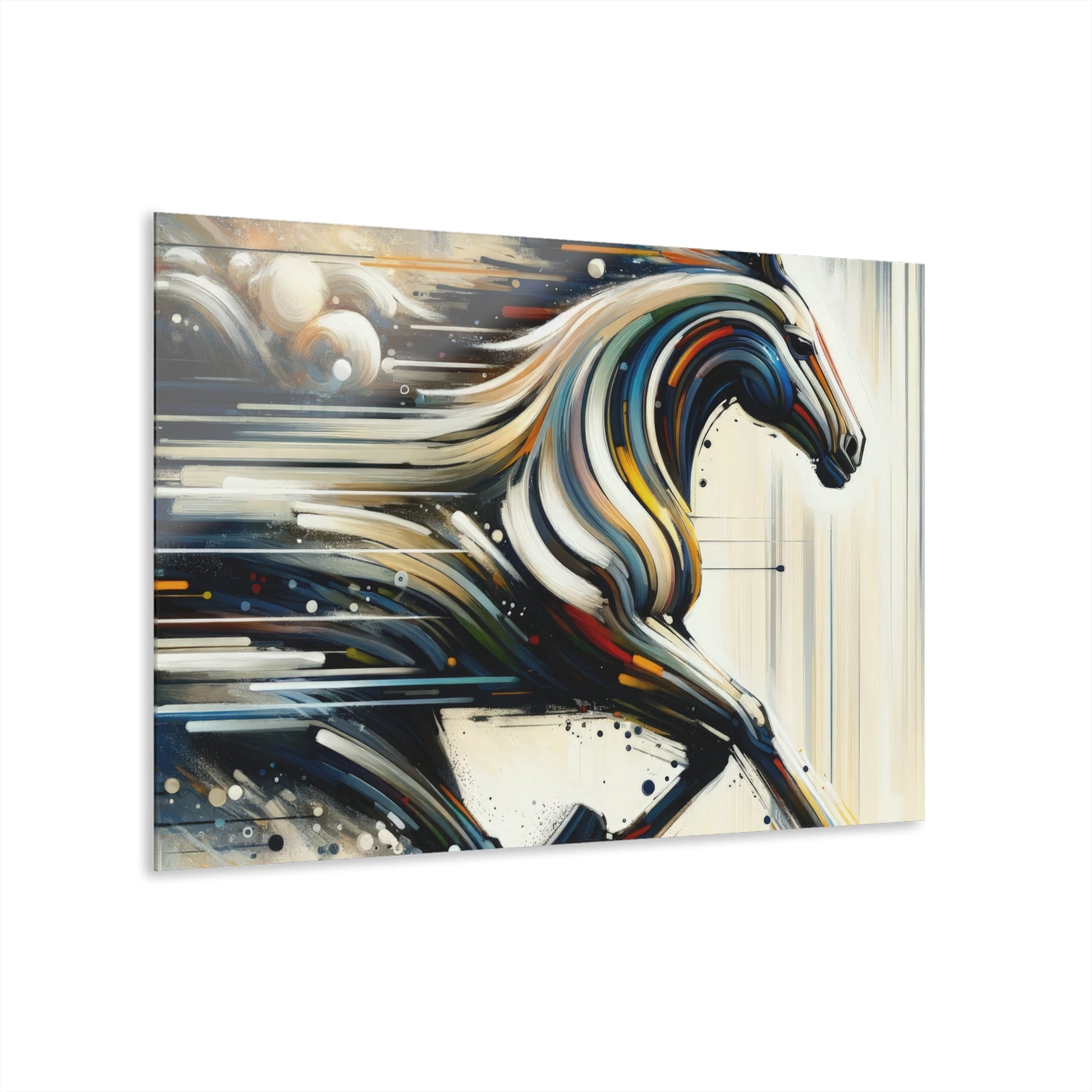 Hyperlinked Horsepower Gallop Acrylic Prints (French Cleat Hanging) - ATUH.ART