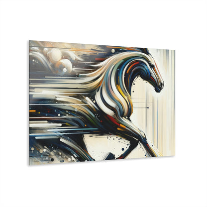 Hyperlinked Horsepower Gallop Acrylic Prints (French Cleat Hanging) - ATUH.ART