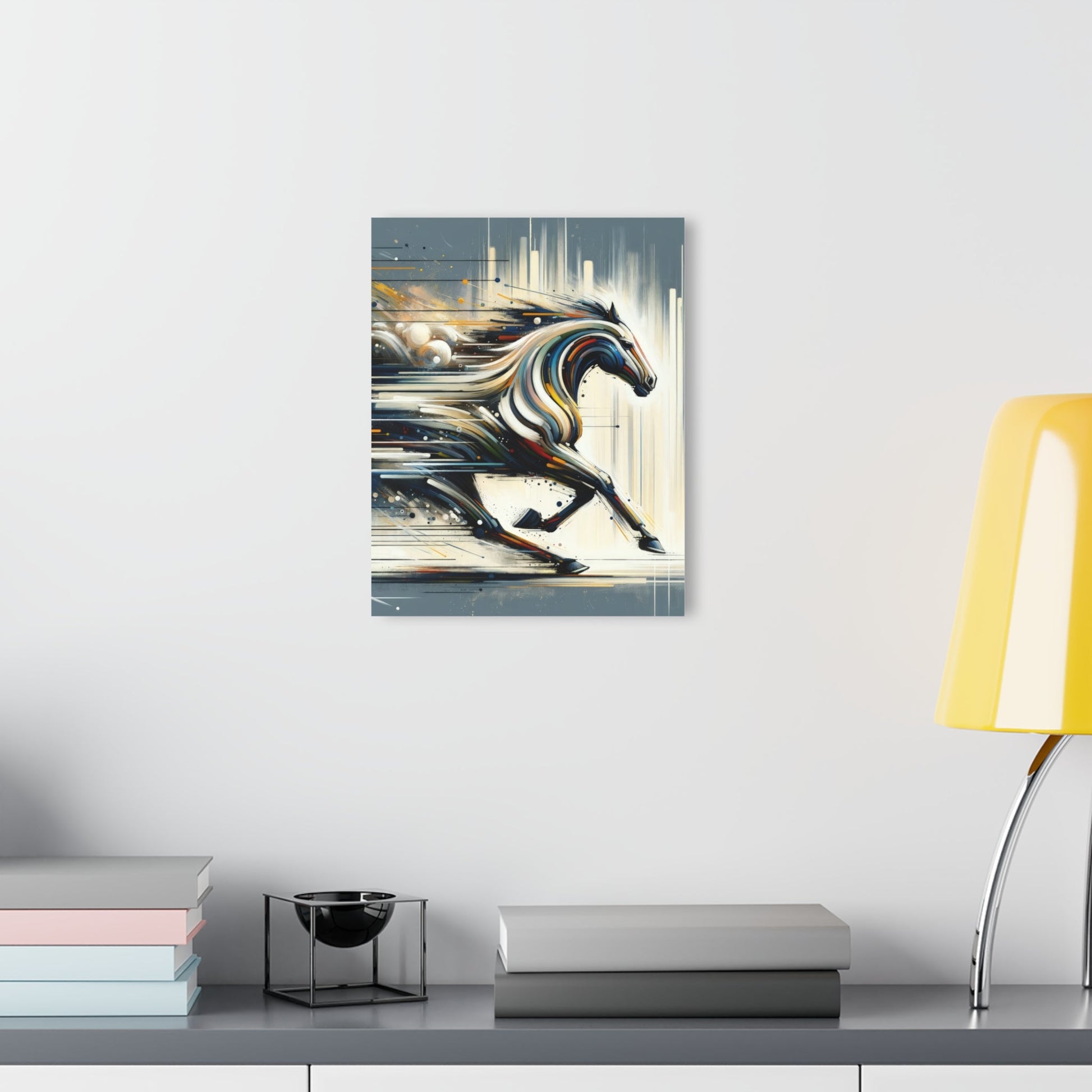 Hyperlinked Horsepower Gallop Acrylic Prints (French Cleat Hanging) - ATUH.ART