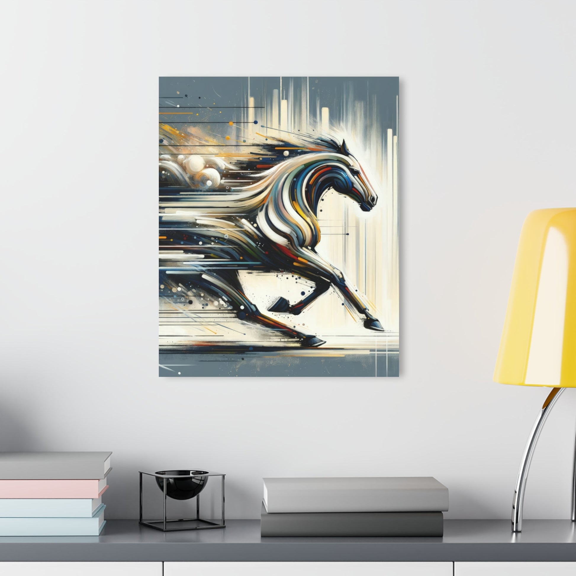 Hyperlinked Horsepower Gallop Acrylic Prints (French Cleat Hanging) - ATUH.ART