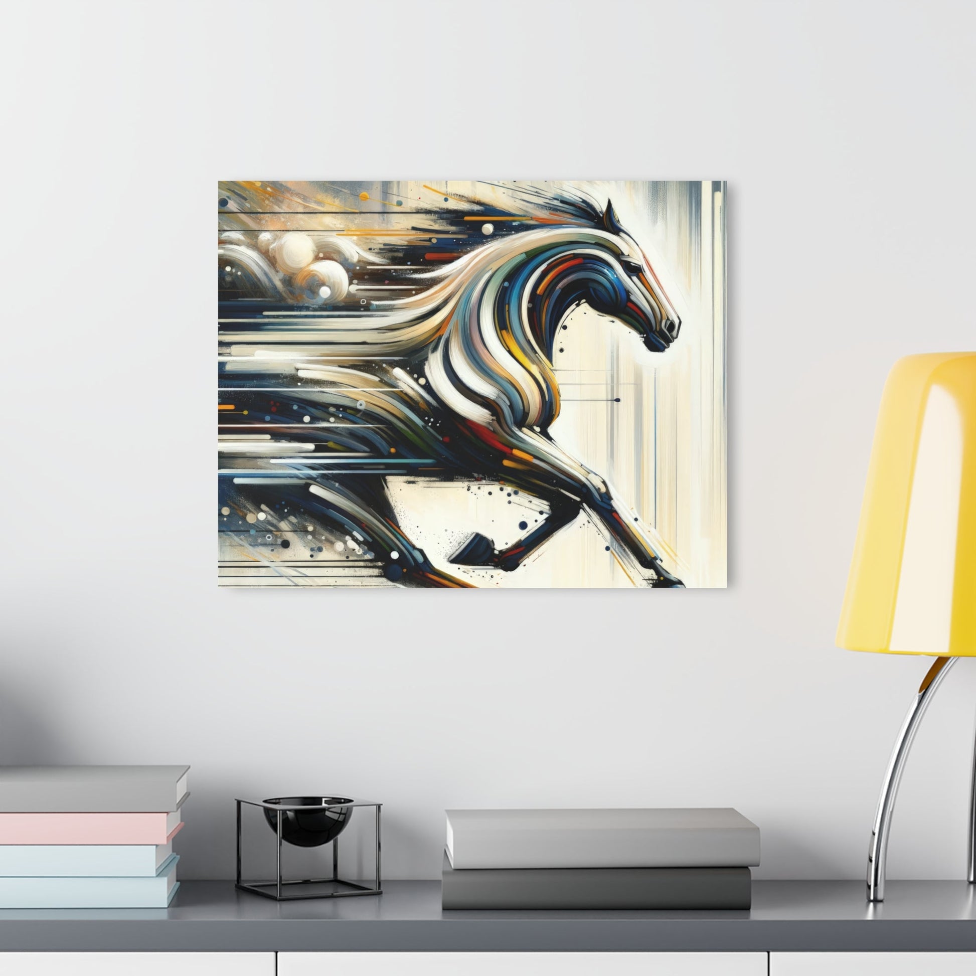 Hyperlinked Horsepower Gallop Acrylic Prints (French Cleat Hanging) - ATUH.ART