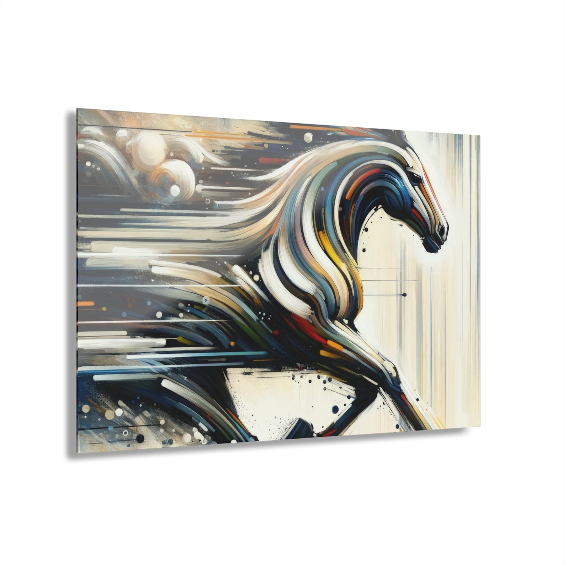 Hyperlinked Horsepower Gallop Acrylic Prints (French Cleat Hanging) - ATUH.ART