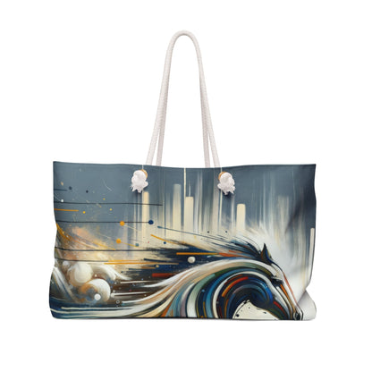 Hyperlinked Horsepower Gallop Weekender Bag - ATUH.ART