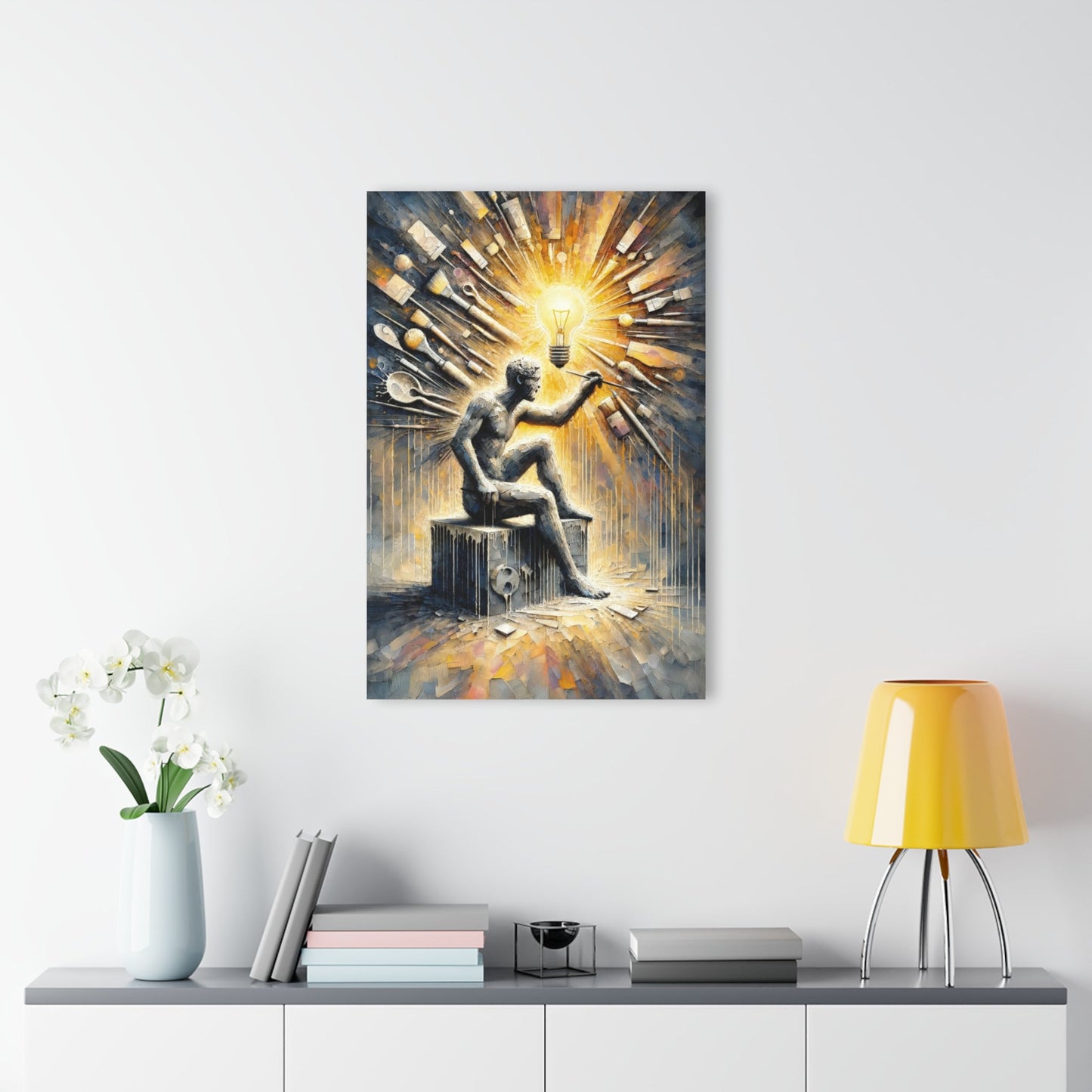 Idea Sculptor Genesis Acrylic Prints (French Cleat Hanging) - ATUH.ART
