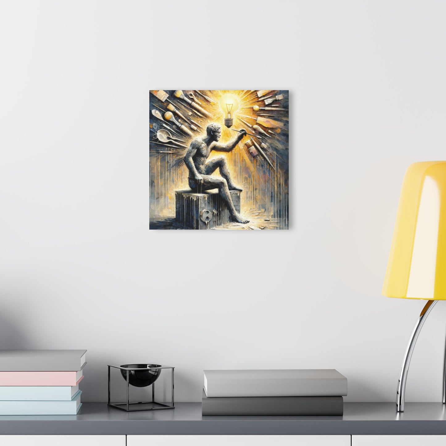 Idea Sculptor Genesis Acrylic Prints (French Cleat Hanging) - ATUH.ART