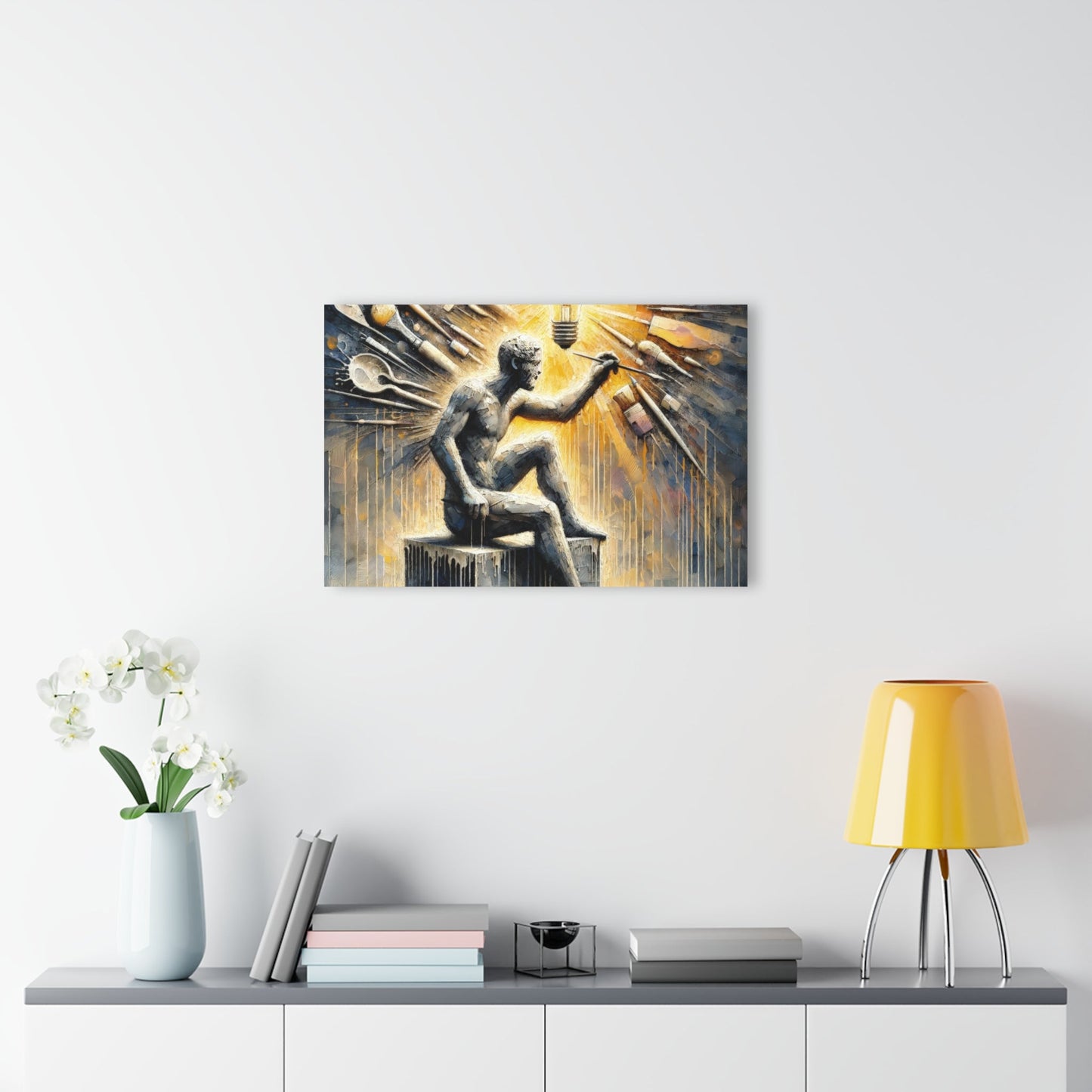 Idea Sculptor Genesis Acrylic Prints (French Cleat Hanging) - ATUH.ART