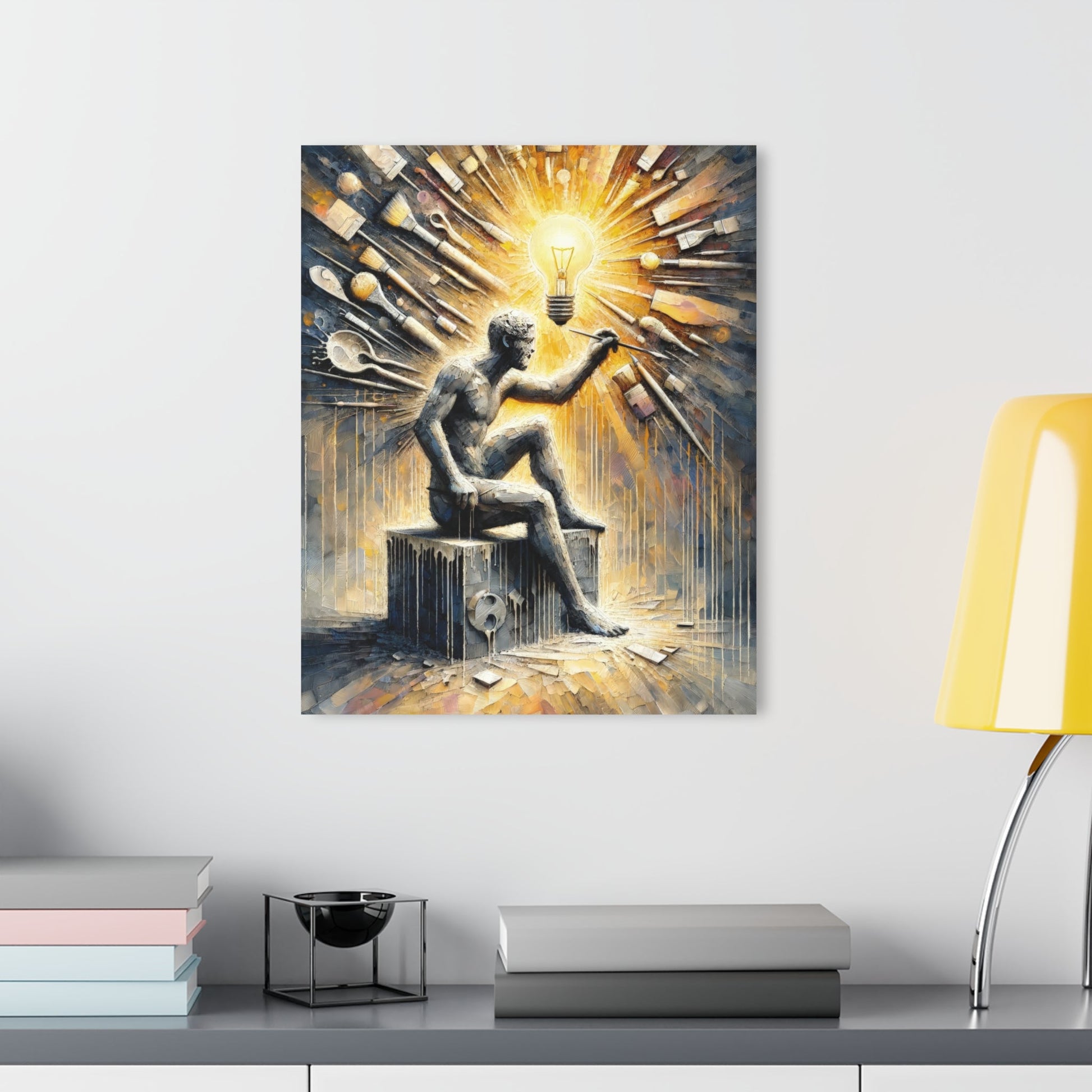 Idea Sculptor Genesis Acrylic Prints (French Cleat Hanging) - ATUH.ART