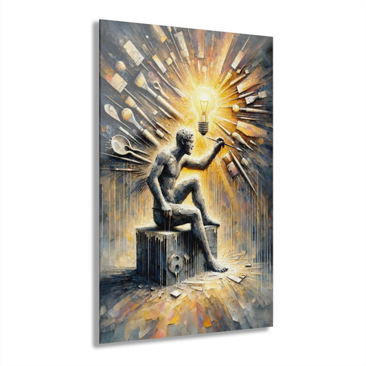 Idea Sculptor Genesis Acrylic Prints (French Cleat Hanging) - ATUH.ART