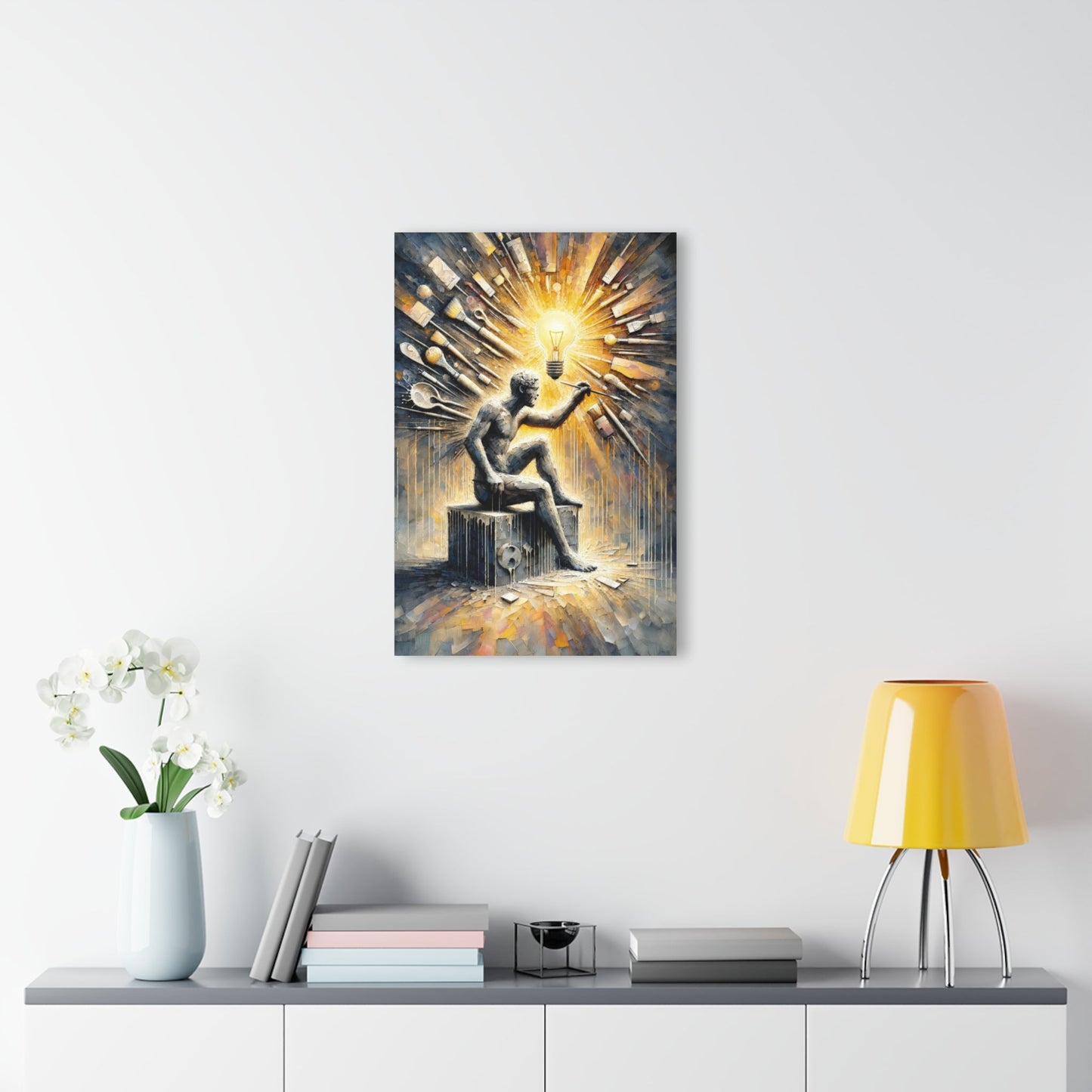 Idea Sculptor Genesis Acrylic Prints (French Cleat Hanging) - ATUH.ART