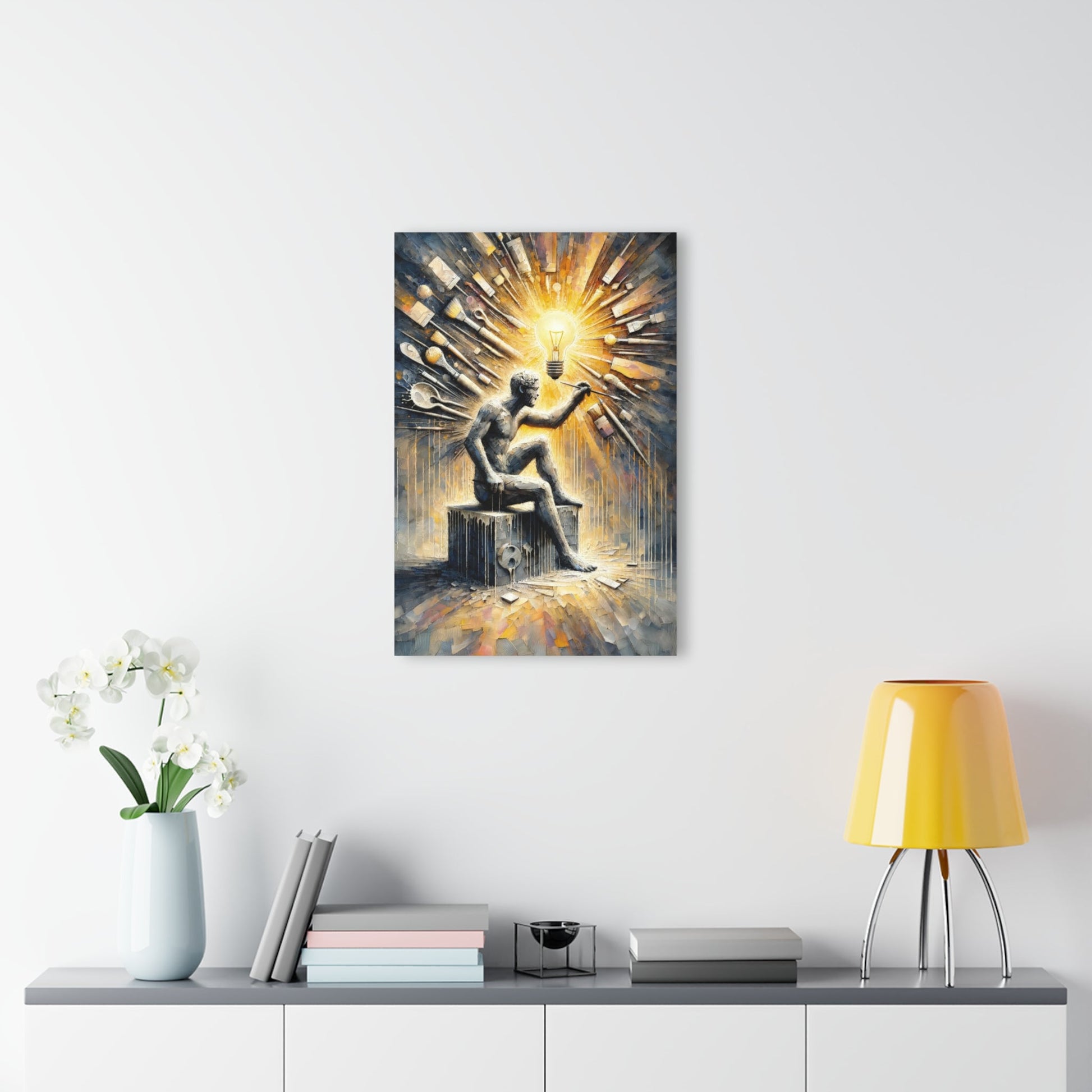 Idea Sculptor Genesis Acrylic Prints (French Cleat Hanging) - ATUH.ART