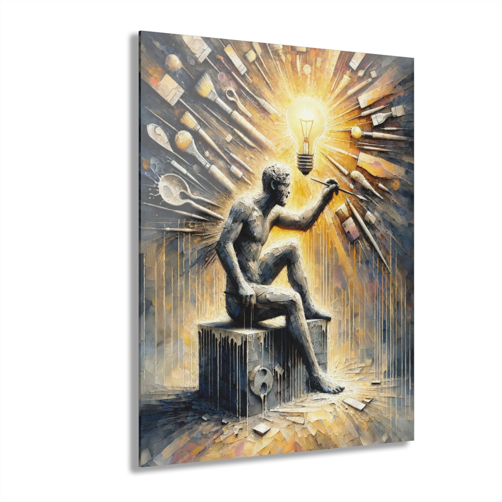 Idea Sculptor Genesis Acrylic Prints (French Cleat Hanging) - ATUH.ART