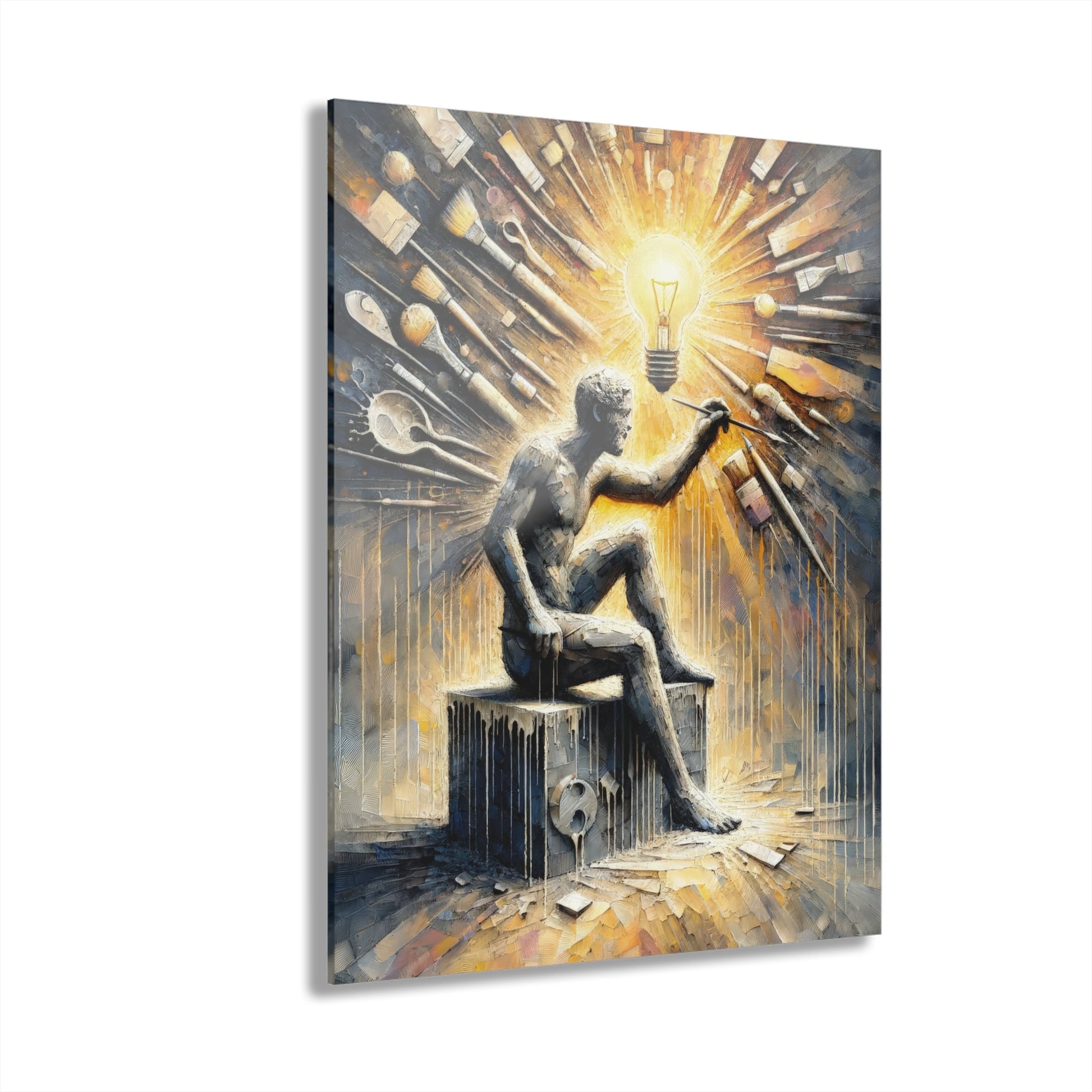 Idea Sculptor Genesis Acrylic Prints (French Cleat Hanging) - ATUH.ART