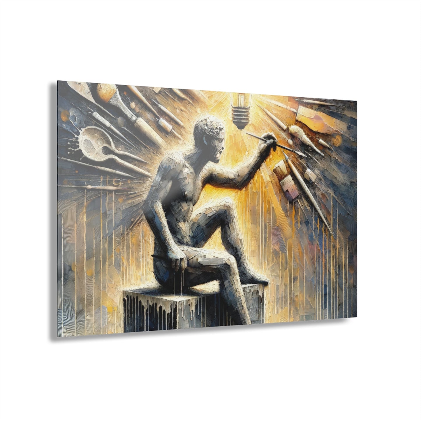 Idea Sculptor Genesis Acrylic Prints (French Cleat Hanging) - ATUH.ART