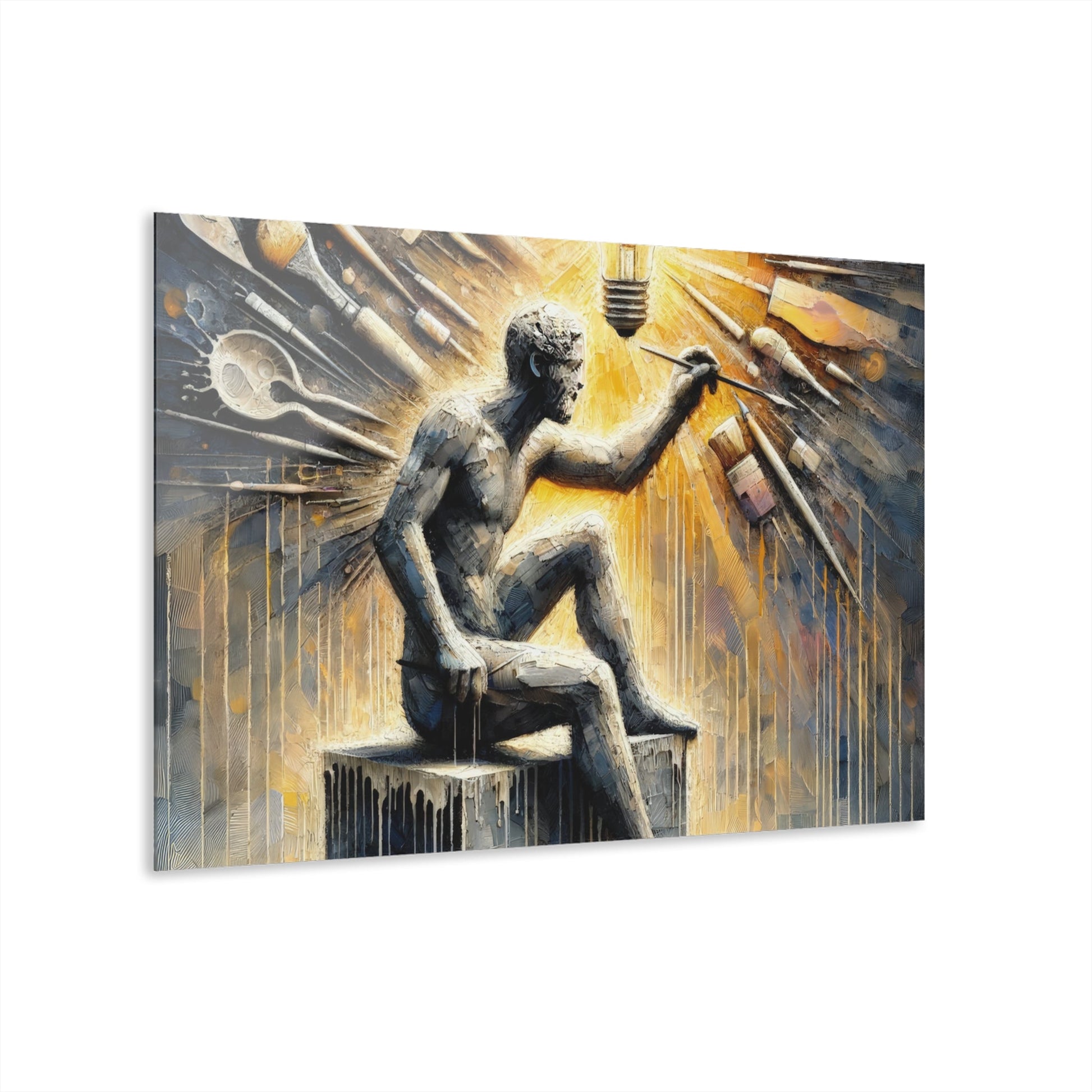 Idea Sculptor Genesis Acrylic Prints (French Cleat Hanging) - ATUH.ART