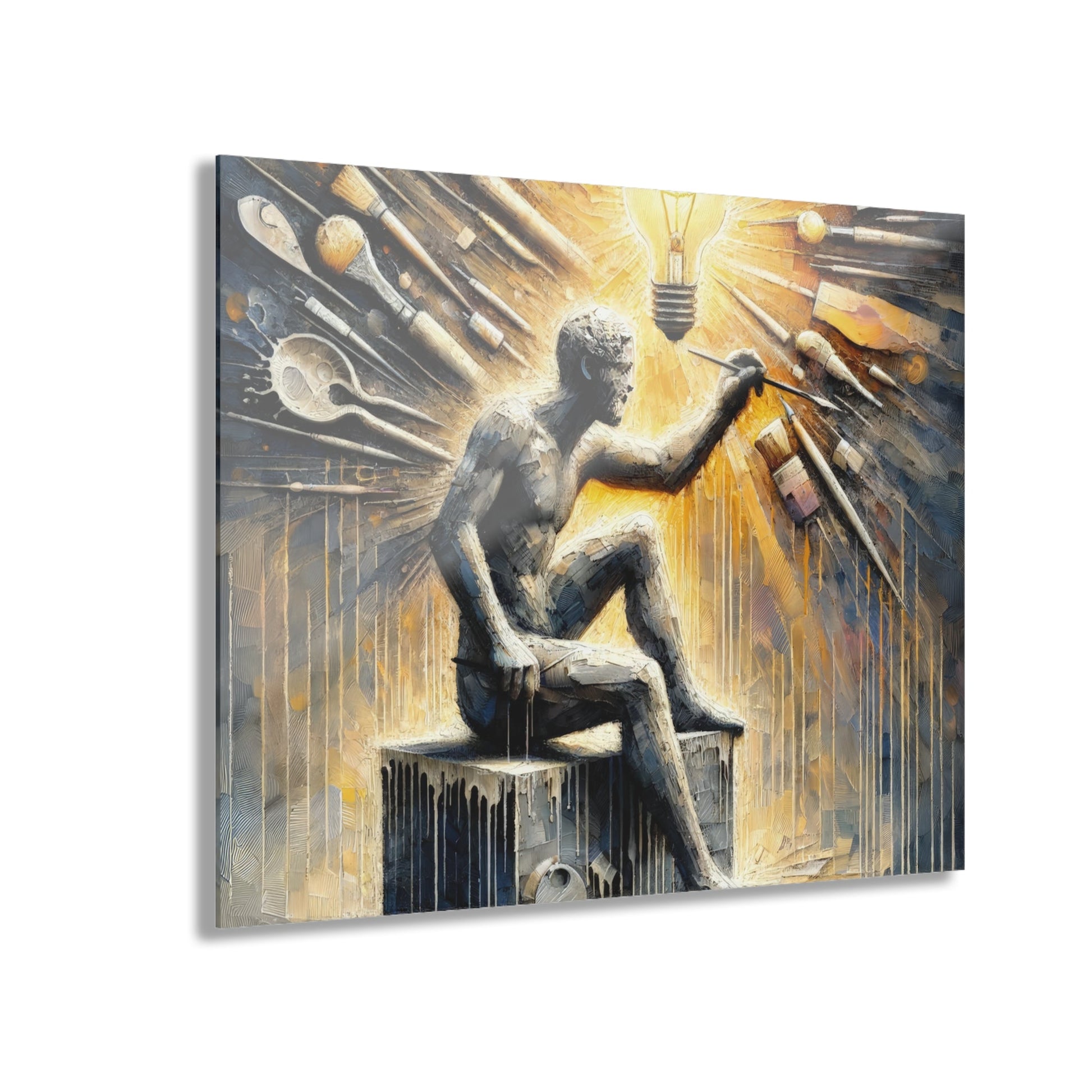 Idea Sculptor Genesis Acrylic Prints (French Cleat Hanging) - ATUH.ART