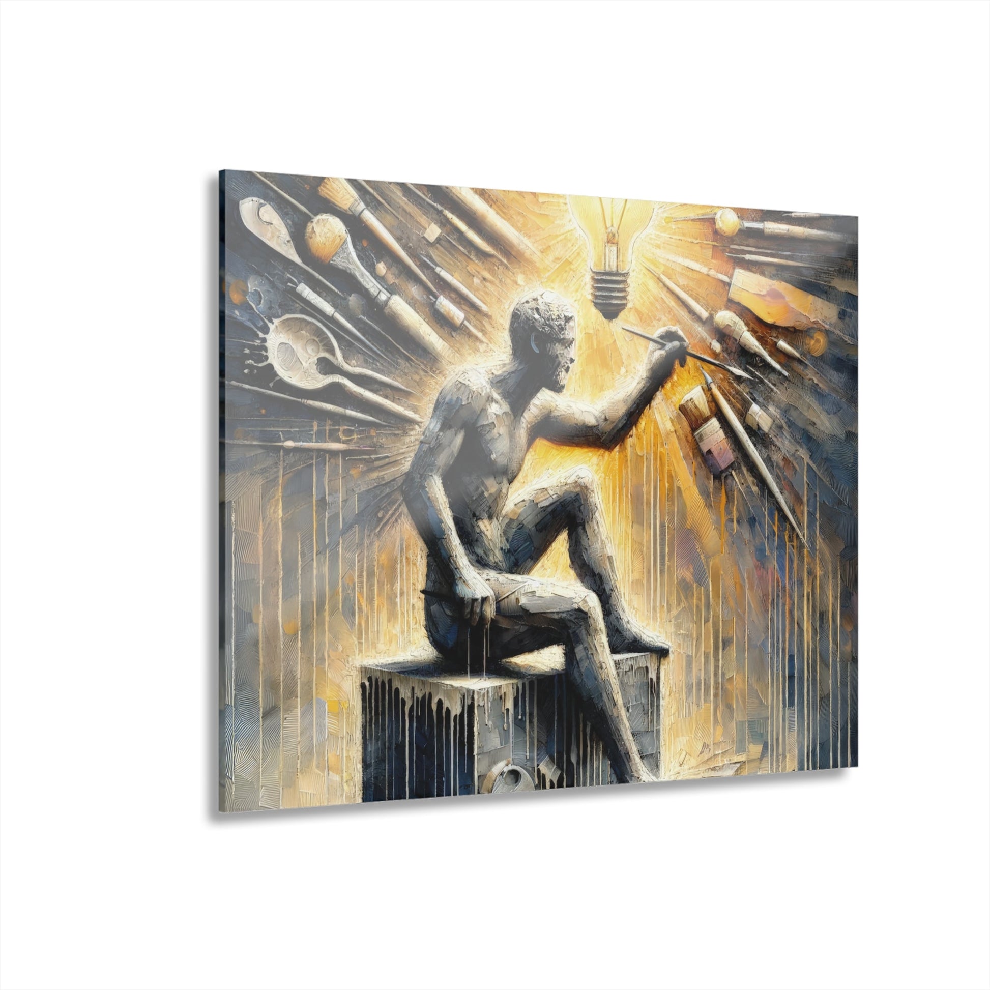 Idea Sculptor Genesis Acrylic Prints (French Cleat Hanging) - ATUH.ART