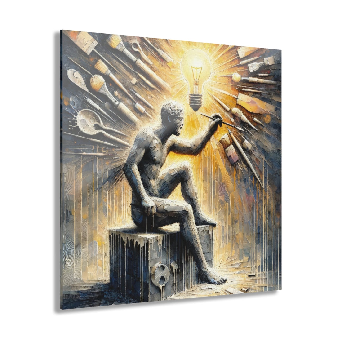 Idea Sculptor Genesis Acrylic Prints (French Cleat Hanging) - ATUH.ART