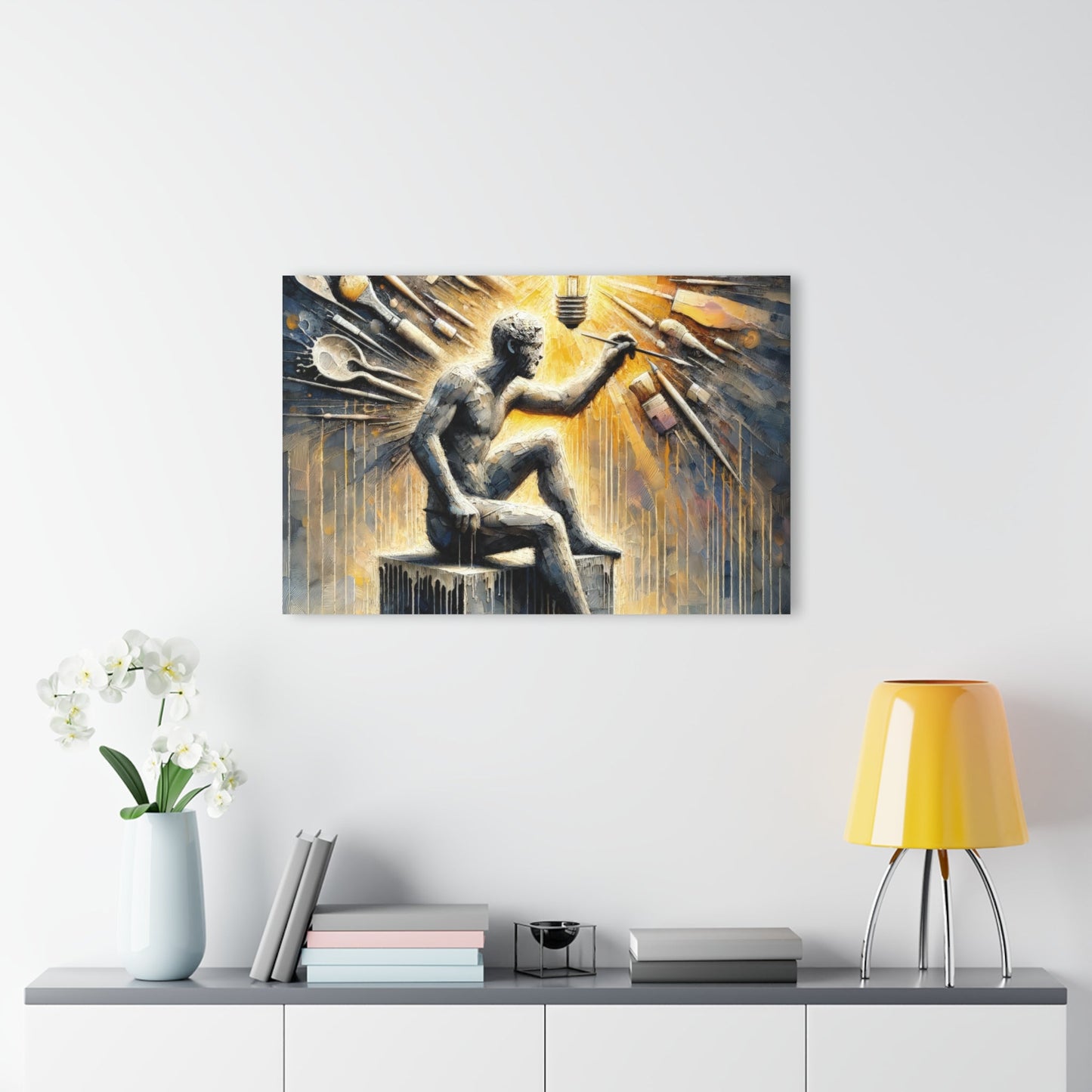 Idea Sculptor Genesis Acrylic Prints (French Cleat Hanging) - ATUH.ART