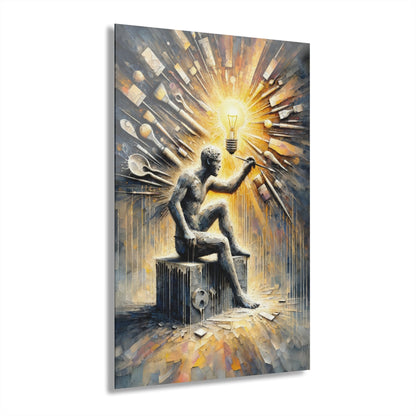 Idea Sculptor Genesis Acrylic Prints (French Cleat Hanging) - ATUH.ART