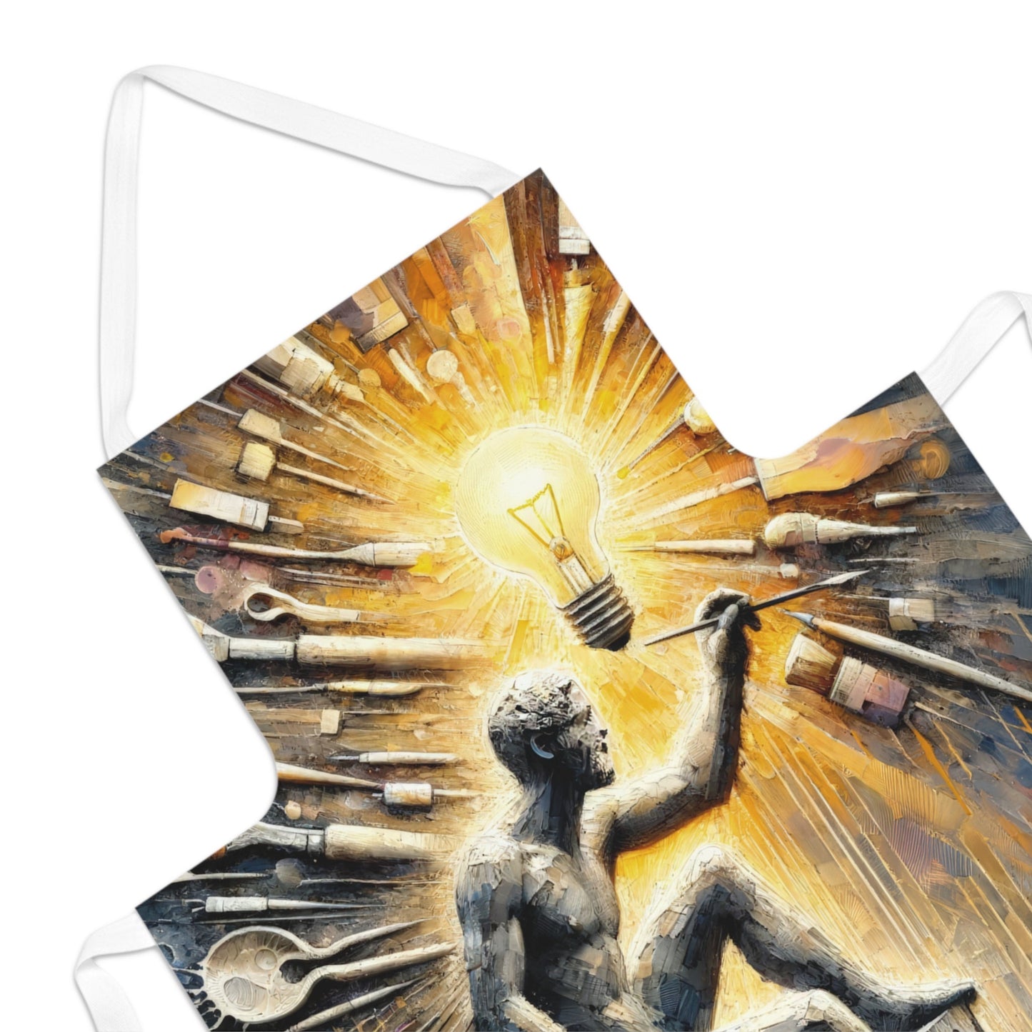 Idea Sculptor Genesis Adult Apron (AOP) - ATUH.ART