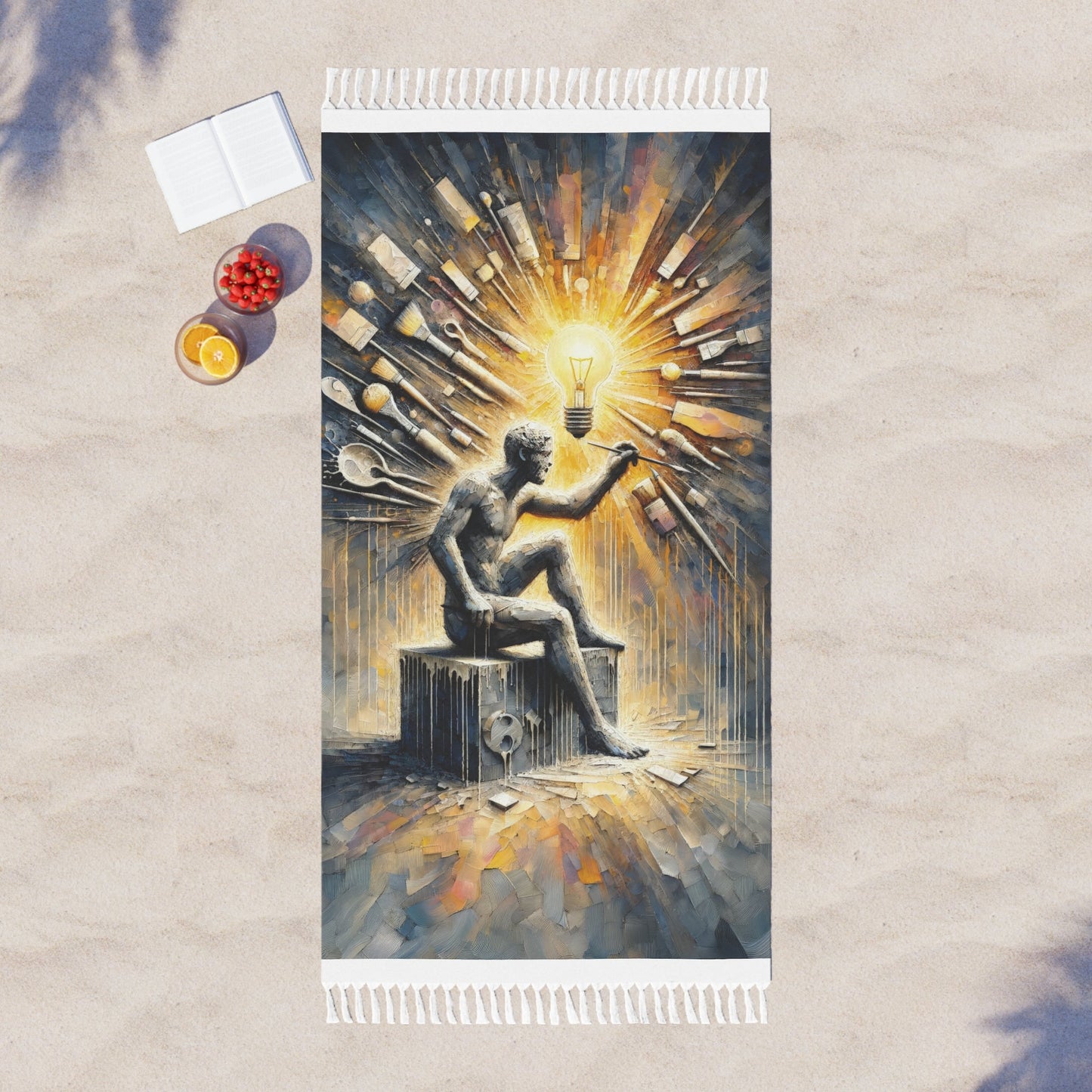 Idea Sculptor Genesis Boho Beach Cloth - ATUH.ART
