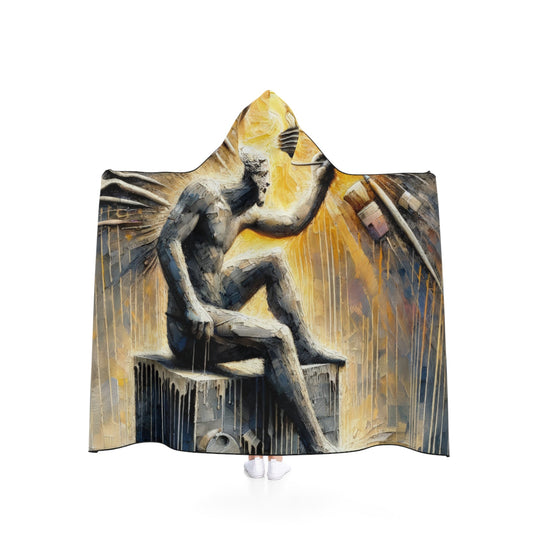 Idea Sculptor Genesis Hooded Blanket - ATUH.ART