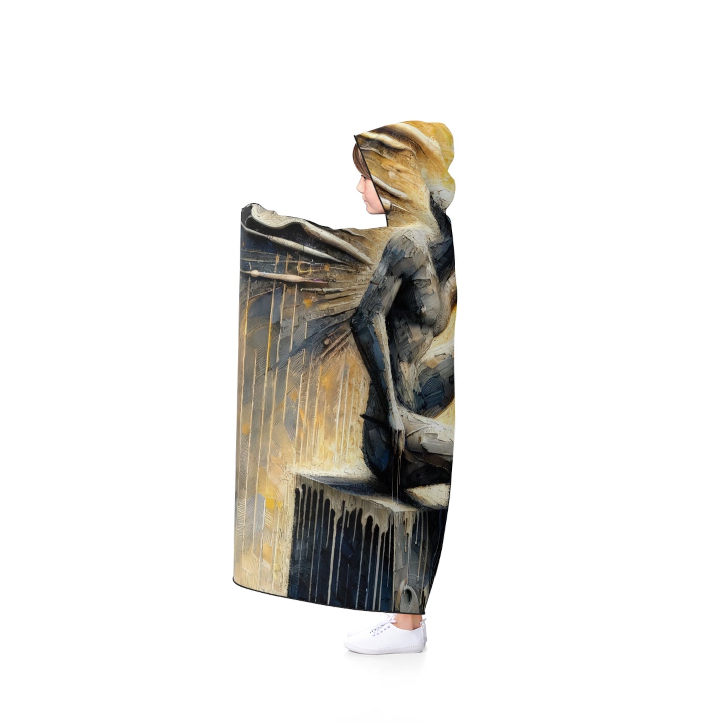 Idea Sculptor Genesis Hooded Blanket - ATUH.ART