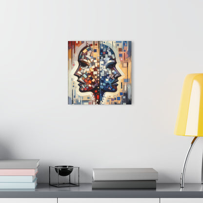 Identity Tachism Intersection Acrylic Prints (French Cleat Hanging) - ATUH.ART