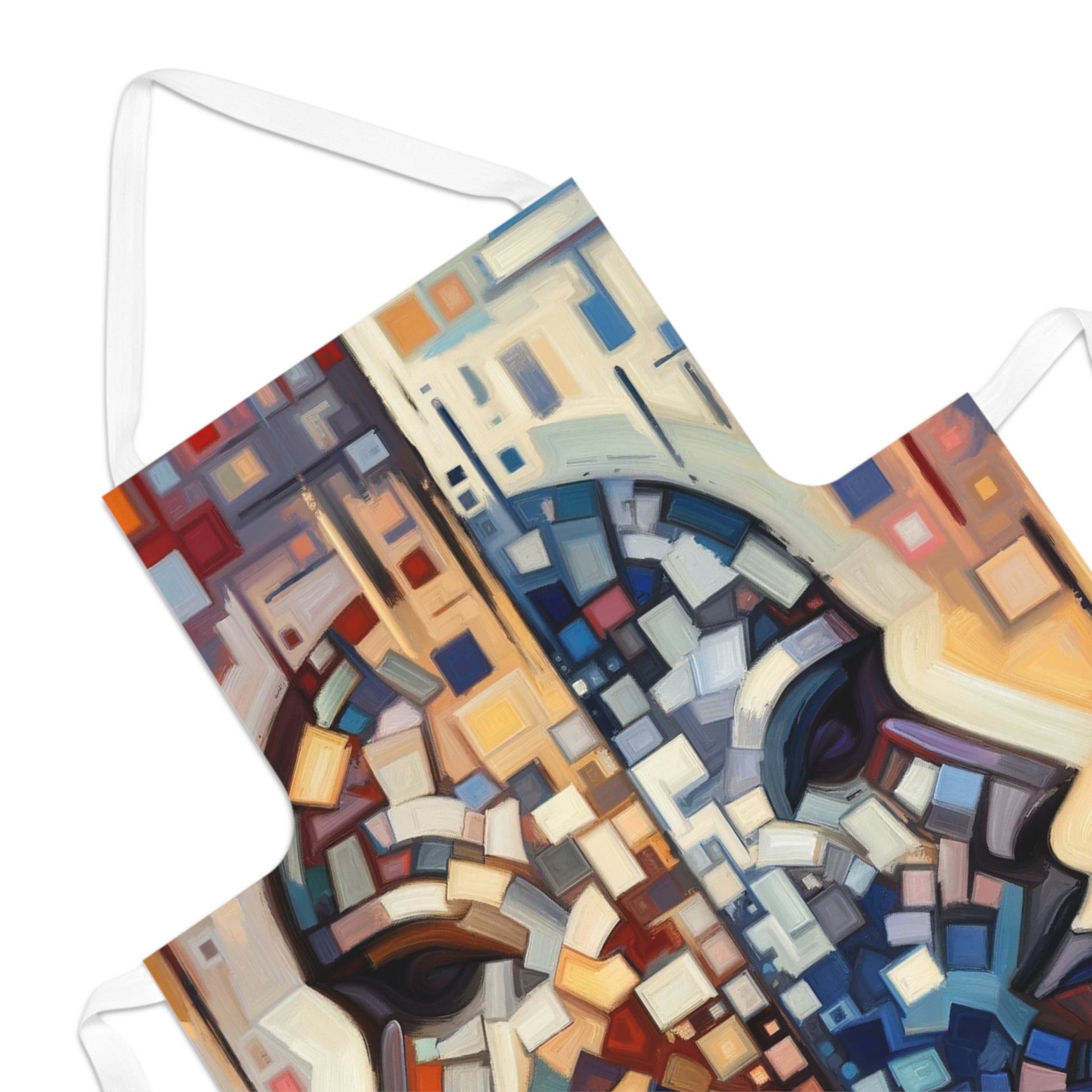 Identity Tachism Intersection Adult Apron (AOP) - ATUH.ART