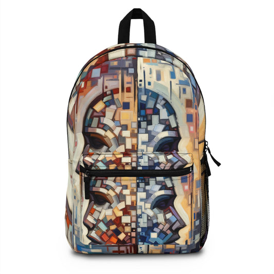 Identity Tachism Intersection Backpack - ATUH.ART