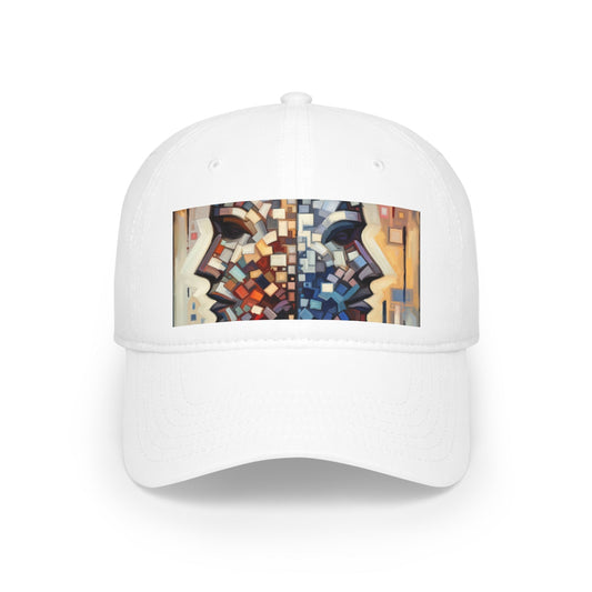 Identity Tachism Intersection Low Profile Baseball Cap - ATUH.ART