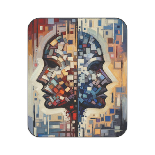Identity Tachism Intersection Picnic Blanket - ATUH.ART