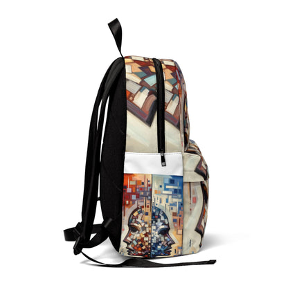 Identity Tachism Intersection Unisex Classic Backpack - ATUH.ART