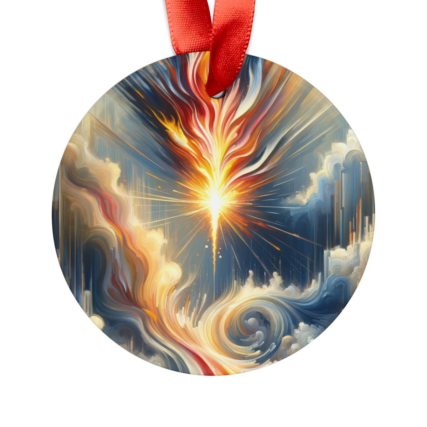 Ignite Spark Transformation Acrylic Ornament with Ribbon - ATUH.ART