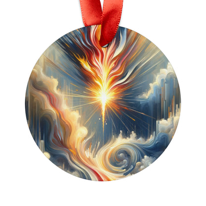 Ignite Spark Transformation Acrylic Ornament with Ribbon - ATUH.ART