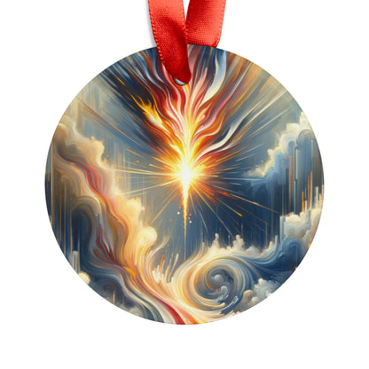 Ignite Spark Transformation Acrylic Ornament with Ribbon - ATUH.ART