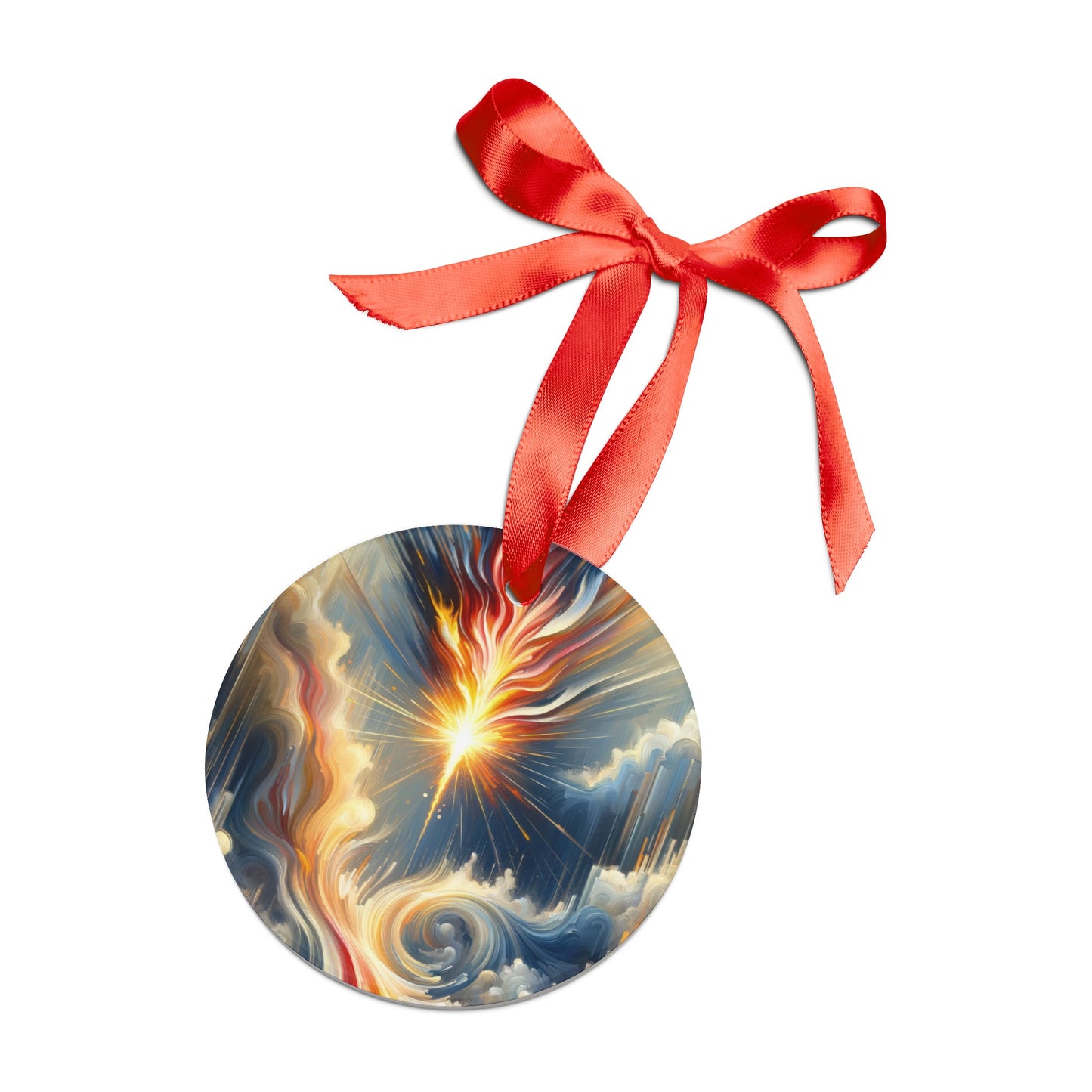 Ignite Spark Transformation Acrylic Ornament with Ribbon - ATUH.ART