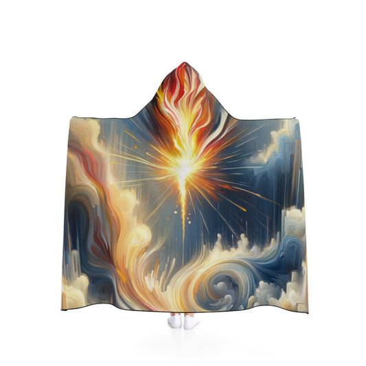 Ignite Spark Transformation Hooded Blanket - ATUH.ART